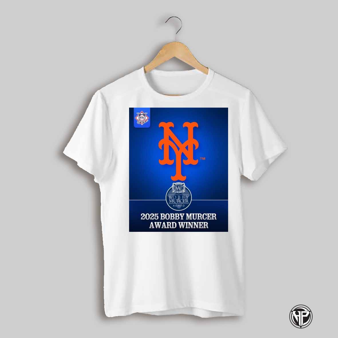 Poster Mlb New York Mets Bat Baseball Assistance Team 2025 Bobby Murcer Award Winner T Shirt