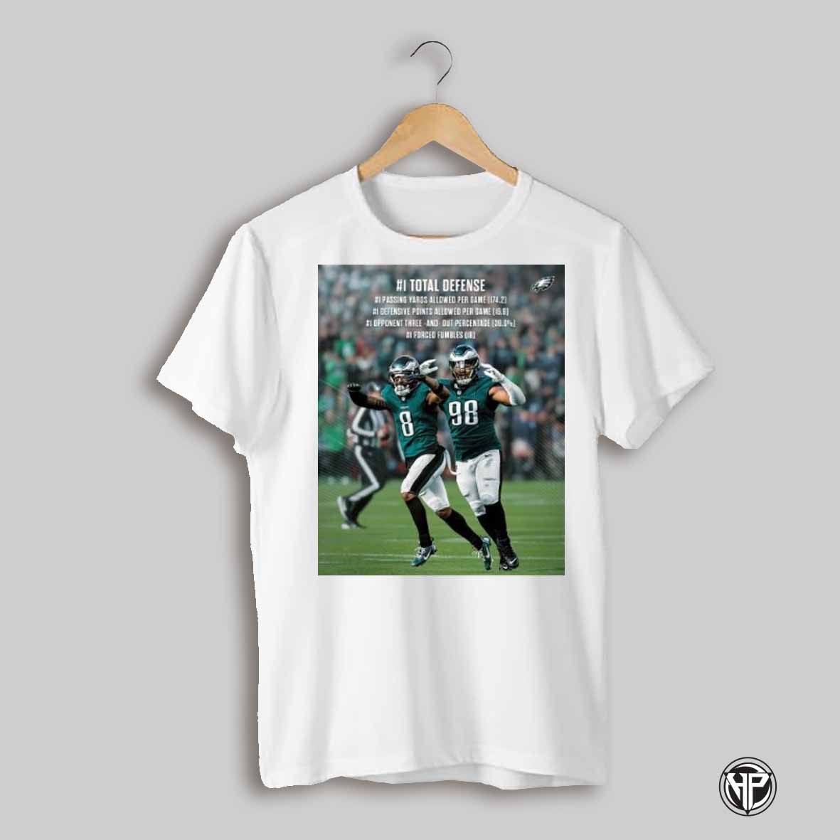 Poster Philadelphia Eagles Nfl Ceedy Duce Jalen Carter 1 Total Defense 1 Passing Yards 1 Defensive Points 1 Opponent Three And Out Percentage T Shirt