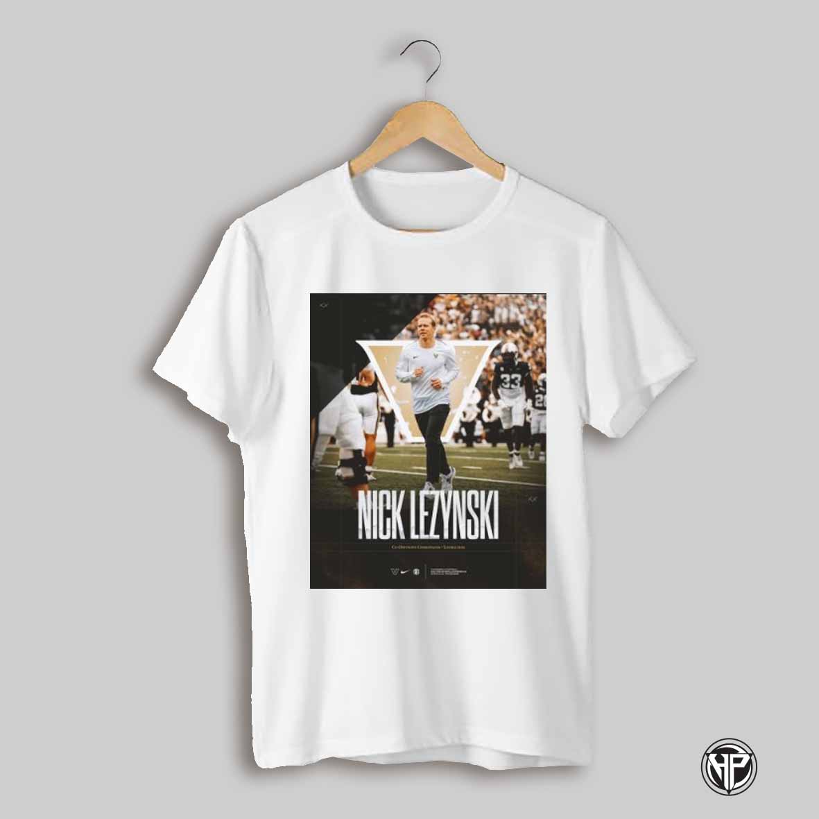 Poster Sec Vanderbilt Football Steve Gregory Has Been Elevated Nick Lezynski To Co Defensive Coordinator T Shirt
