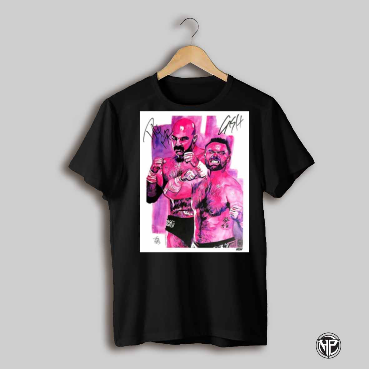 Poster The Art Of Rob Schamberger Living Legends Ftr Aew Signatures T Shirt