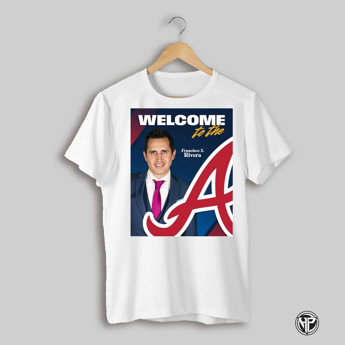 Poster Welcome To The Atlanta Braves Football Nfl Francisco X Rivera 2025 T Shirt