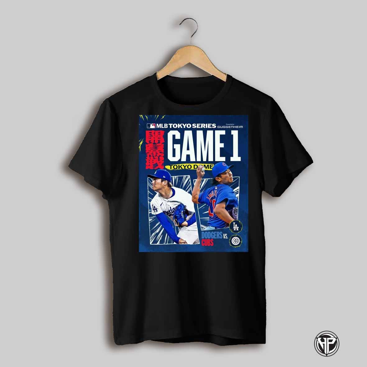 Poster Yoshinobu Yamamoto Los Angeles Dodgers Vs Shota Imanaga Chicago Cubs Mlb Tokyo Series Game 1 Tokyo Dome T Shirt