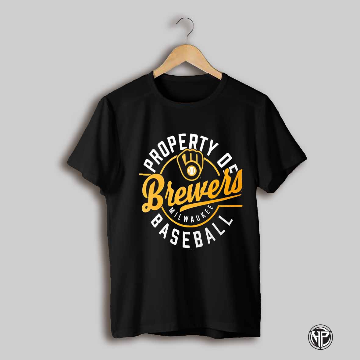 Property Of Milwaukee Brewers Baseball 25 Shirt