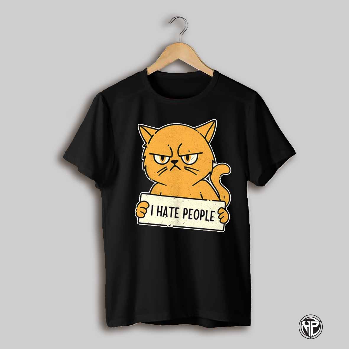 Purrfect Mood For Antisocial Days I Hate People Said This Cat Shirt