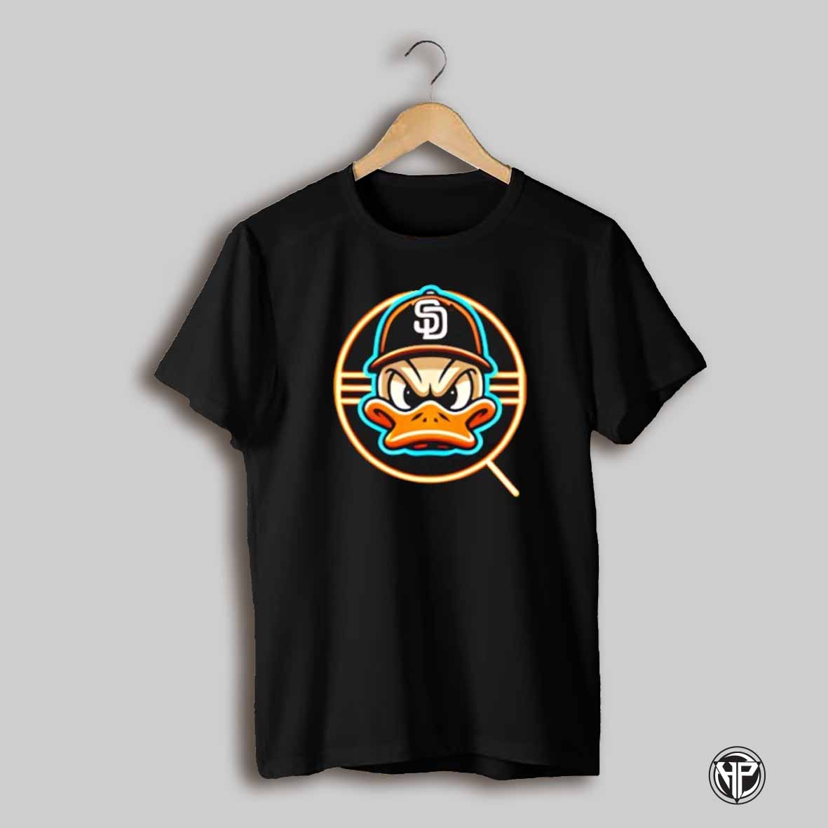 Quacked On Padres Logo Shirt
