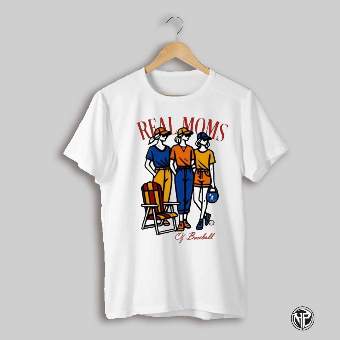 Real Moms Of Baseball Shirt
