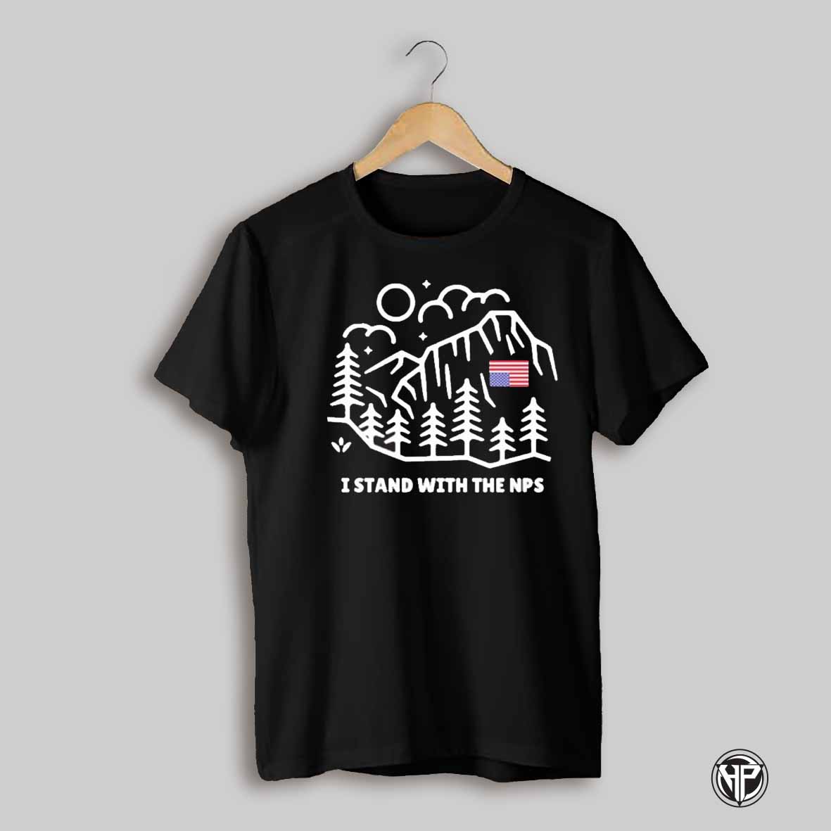 Retro I Stand With The Nps National Park Support T Shirt