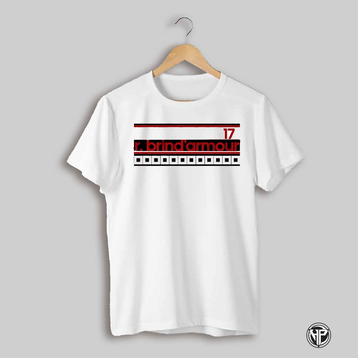 Rod Brindamour Carolina Hurricanes Name Number Stripe Shirt