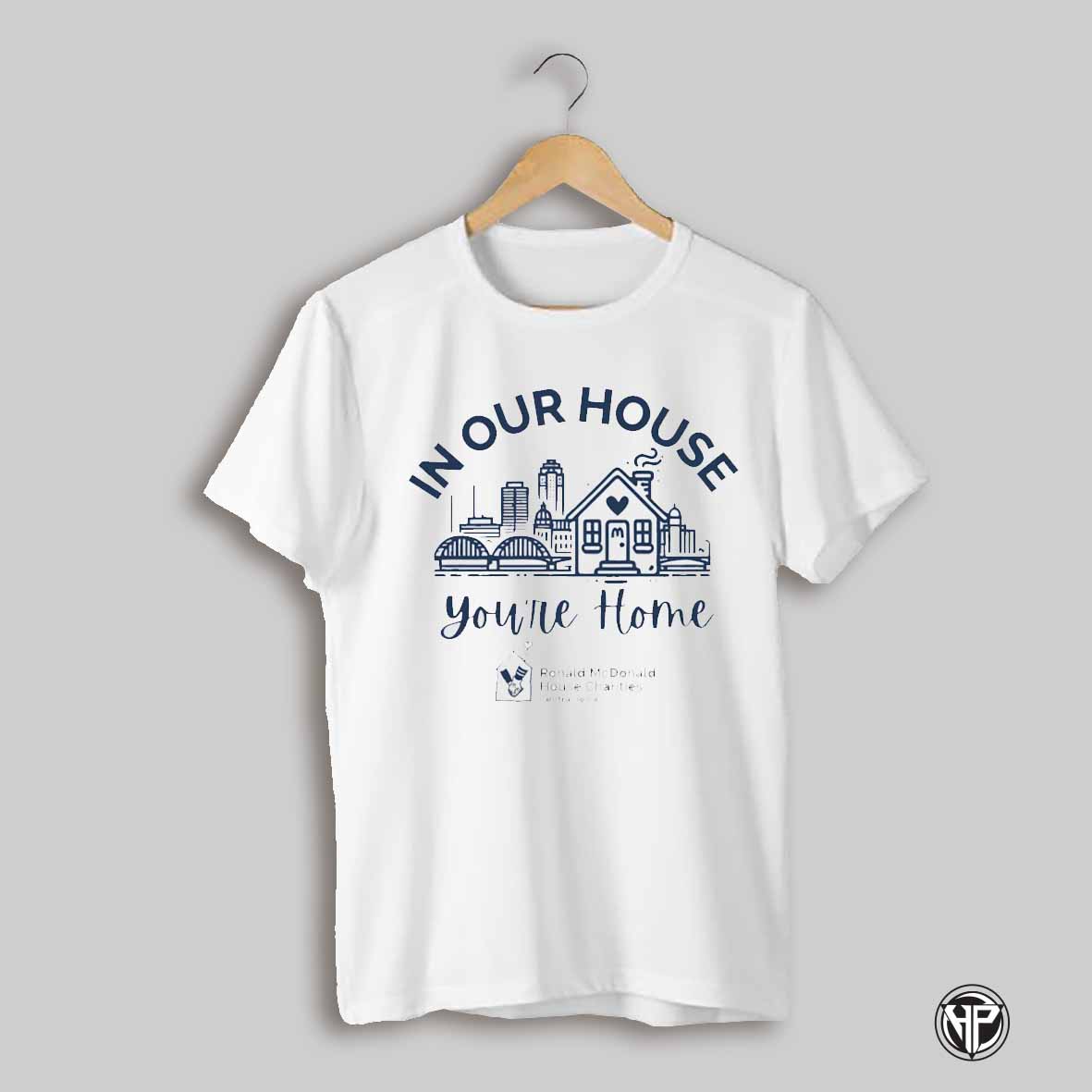 Ronald Mcdonald In Our House Youre Home City Skyline Shirt