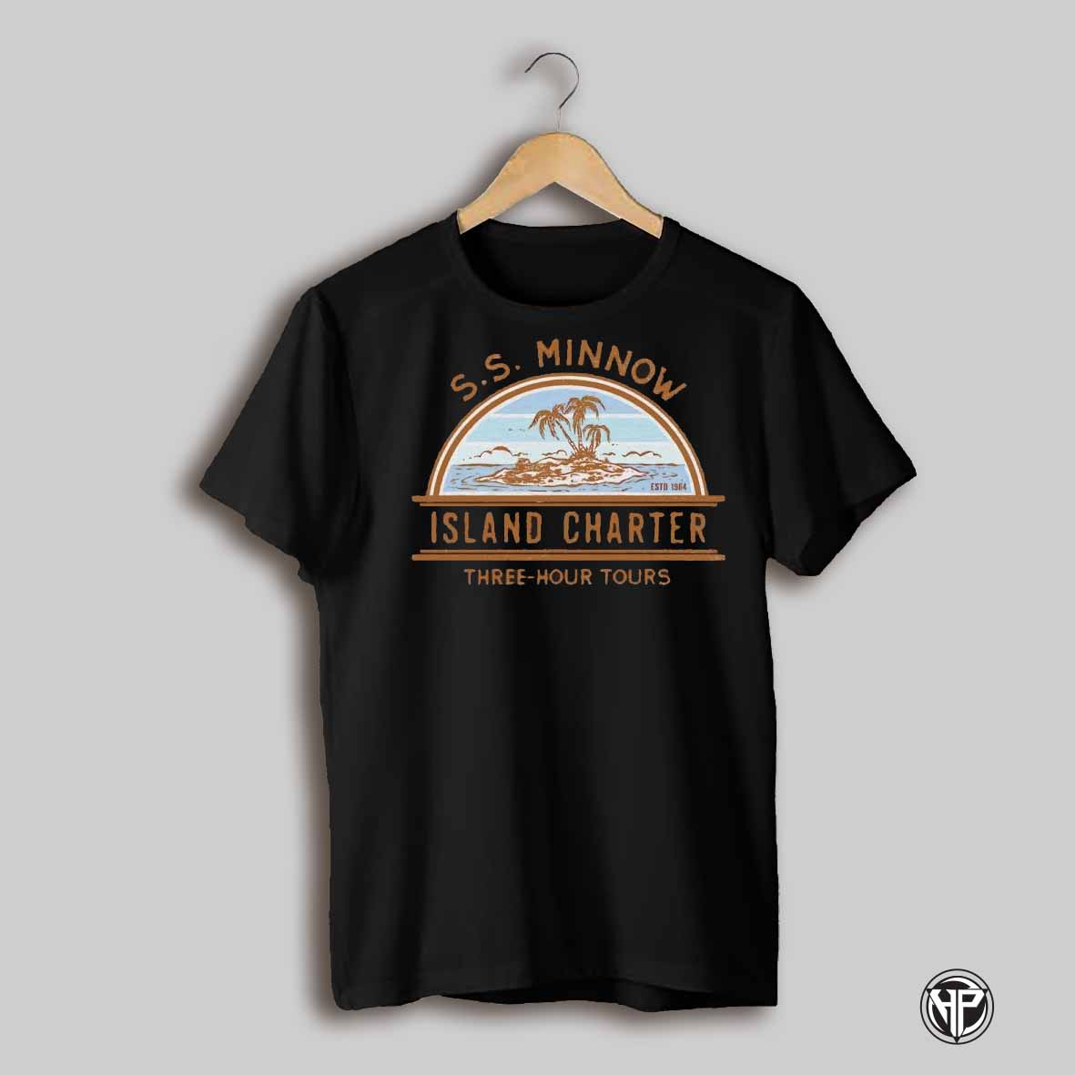 Ss Minonow Island Charter Three Hour Tours Estd 1964 Retro Shirt