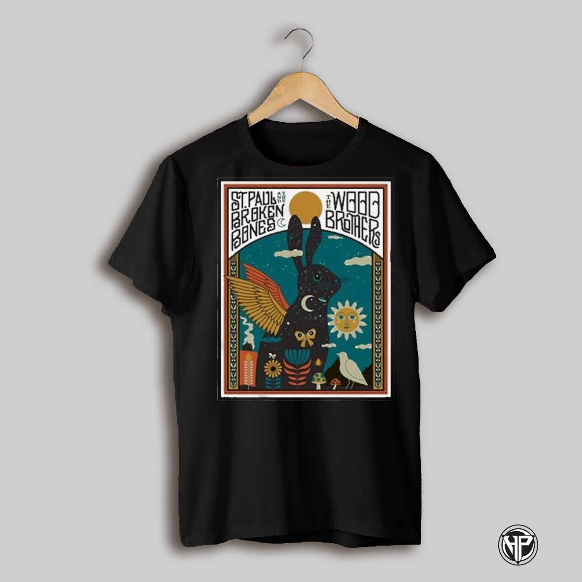 St Paul The Broken Bones And The Wood Brothers Tour 2025 Shirt