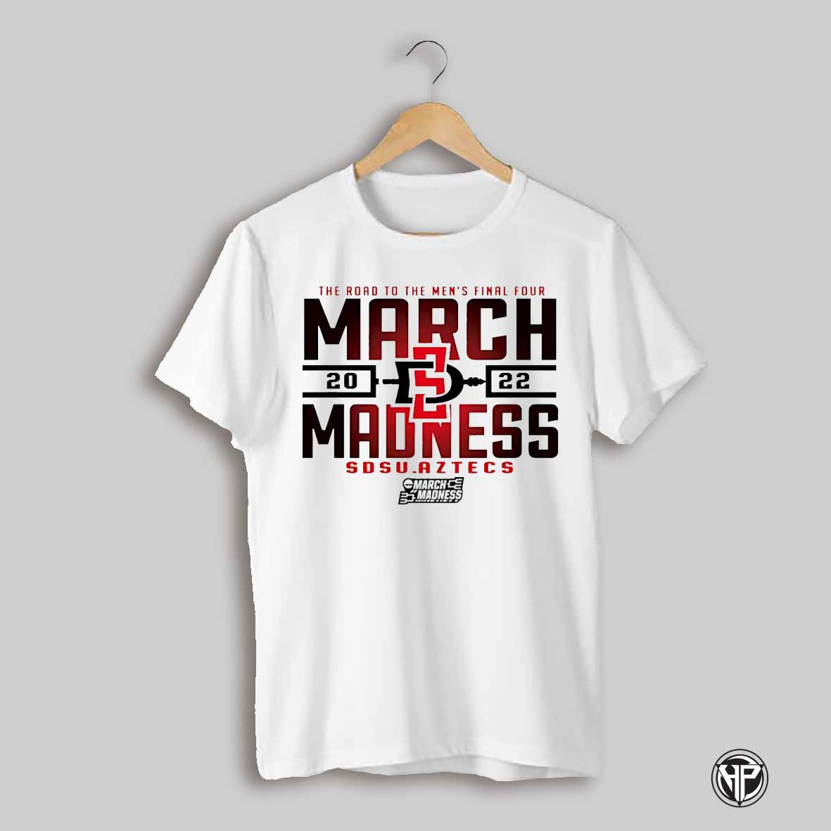 San Diego State Aztecs 2025 Mens Basketball March Madness Bound Shirt