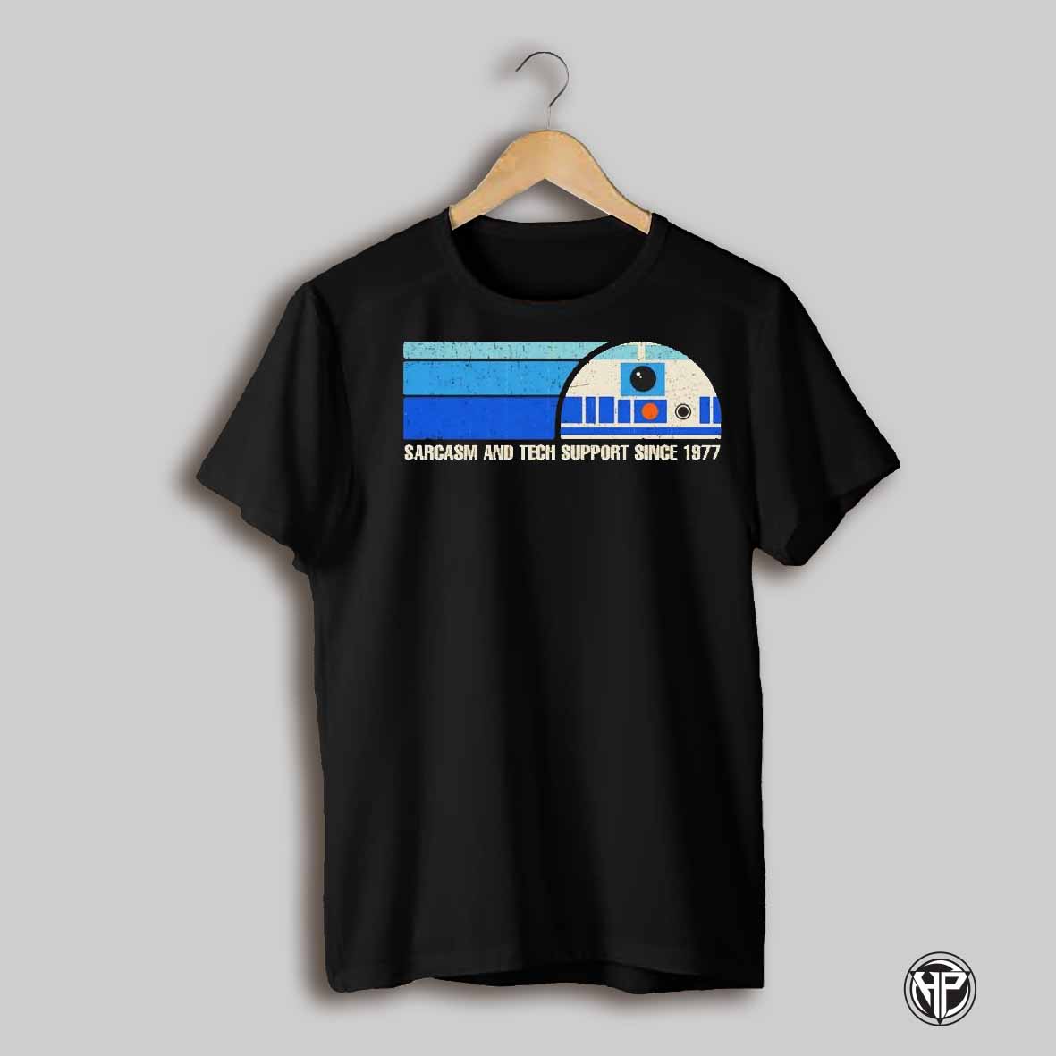 Sarcasm And Tech Support Since 1977 Retro Shirt