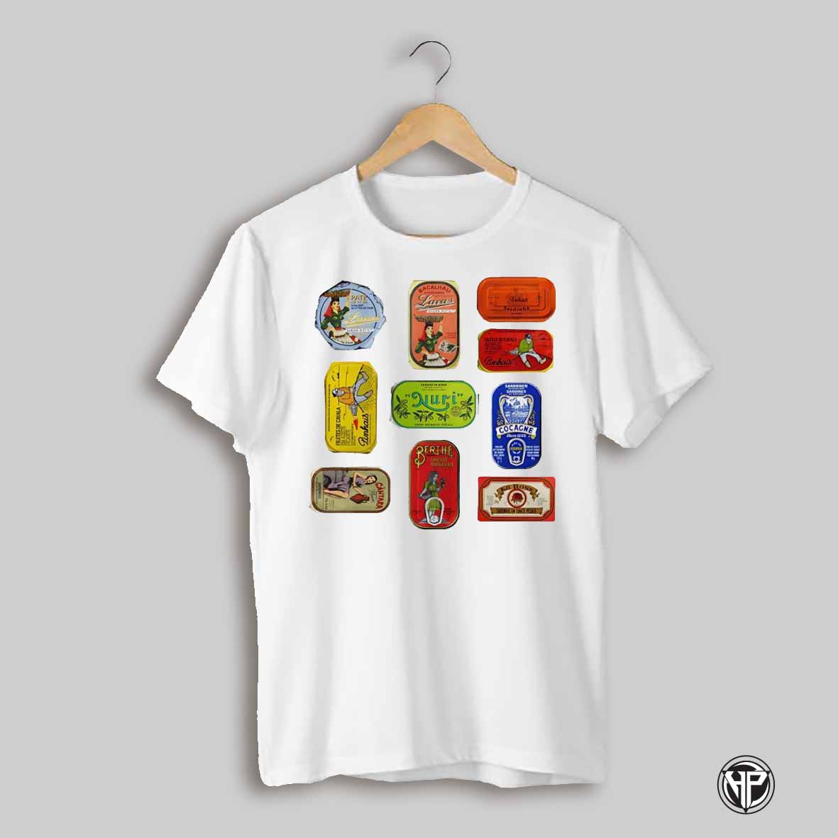 Sardine Tins Cute Retro Shirt