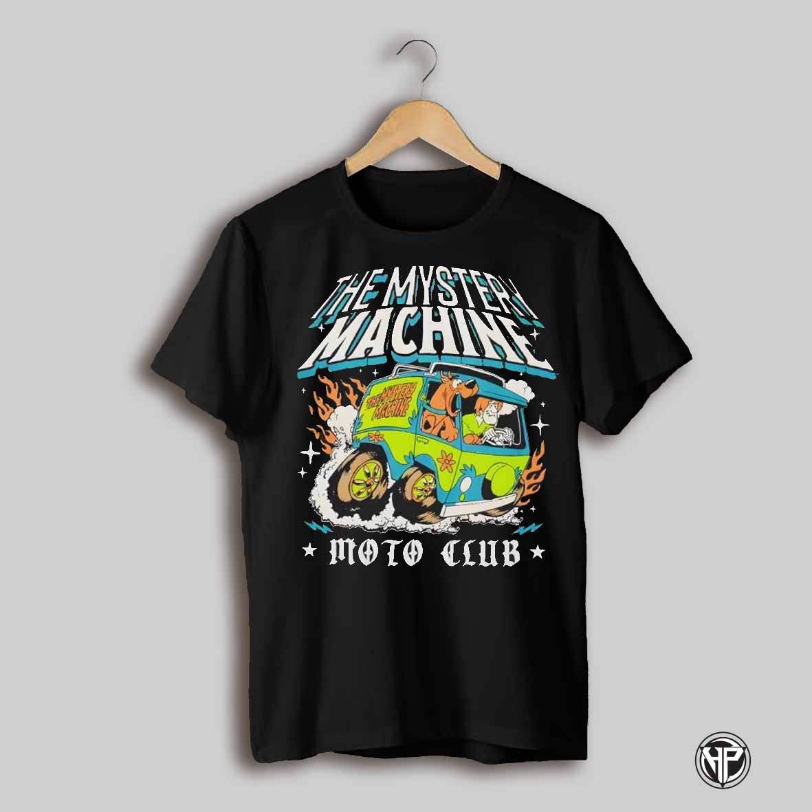 Scooby Doo The Mystery Machine Moto Club Funny Shirt