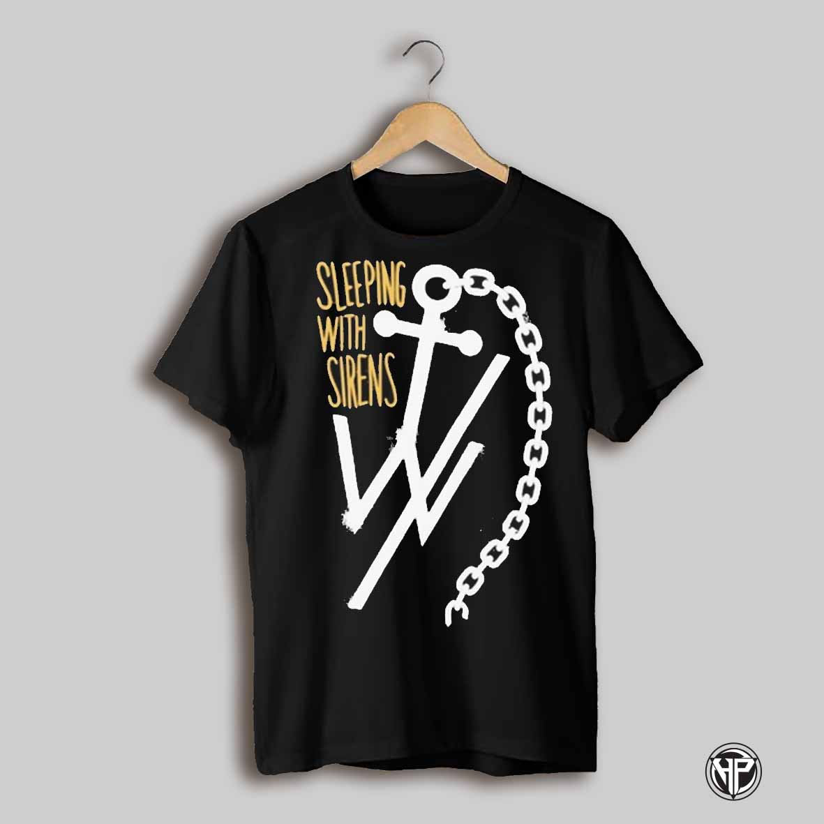 Sleeping With Sirens Anchor Chain T Shirts