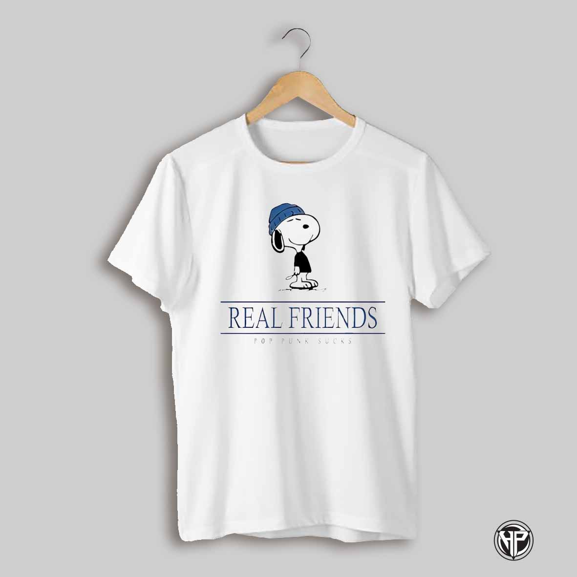 Snoopy Real Friends Pop Punk Sucks Shirt