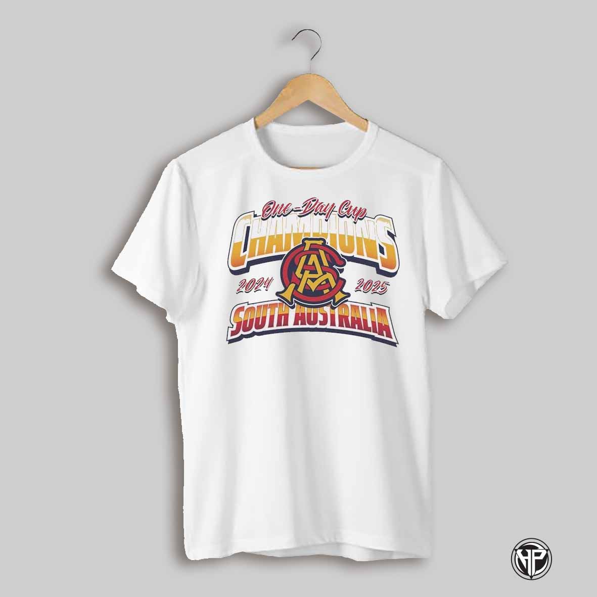 South Australia One Day Cup Champions 2024 2025 T Shirts