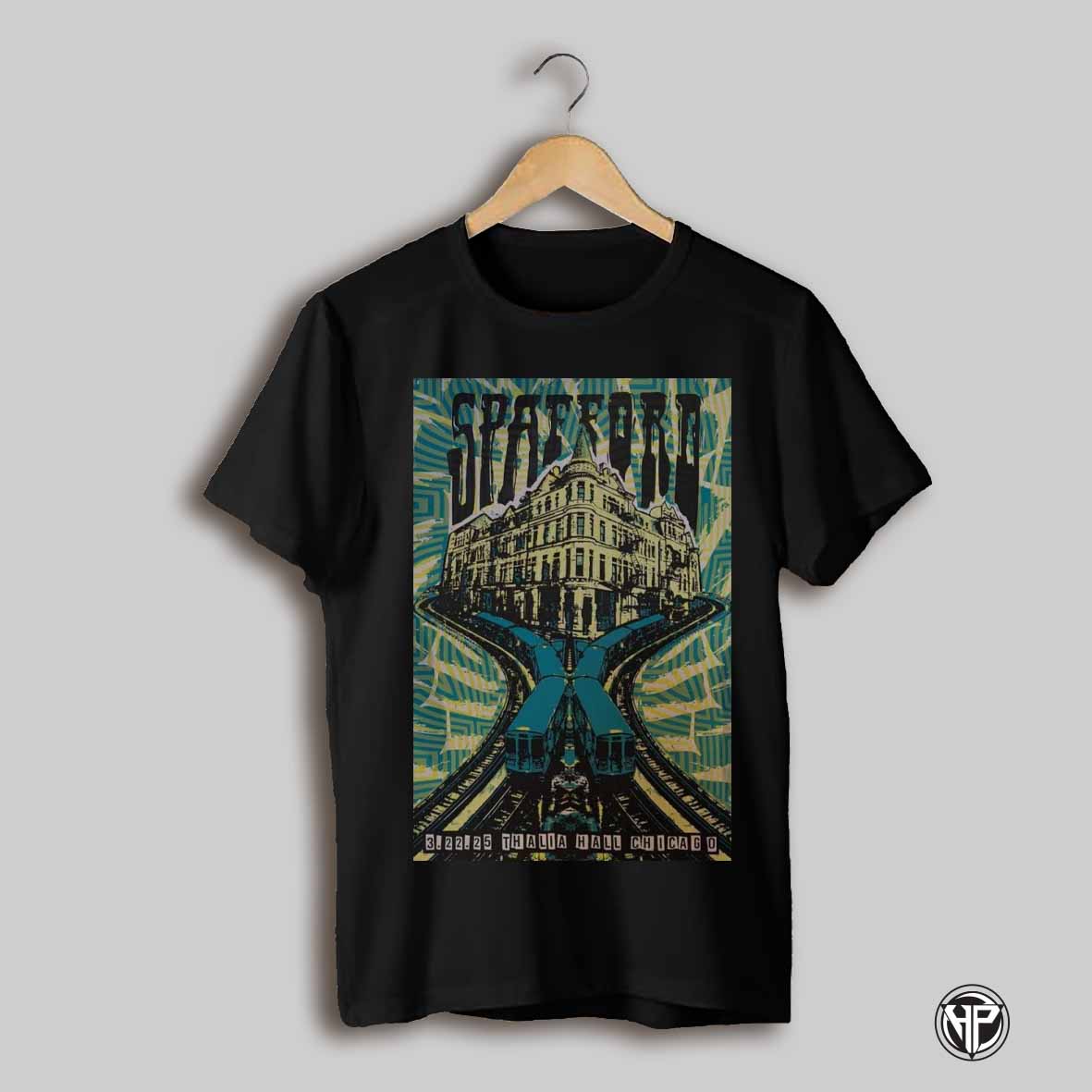 Spafford Thalia Hall Chicago Il Mar 22 2025 Tour Poster T Shirt