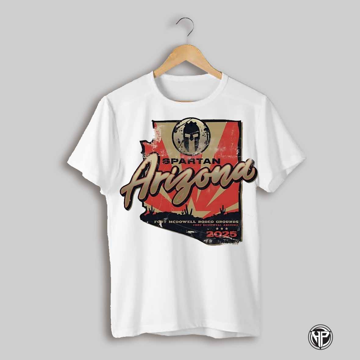 Spartan 2025 Arizona Venue Fort Mcdowell Rodeo Grounds Retro Shirt