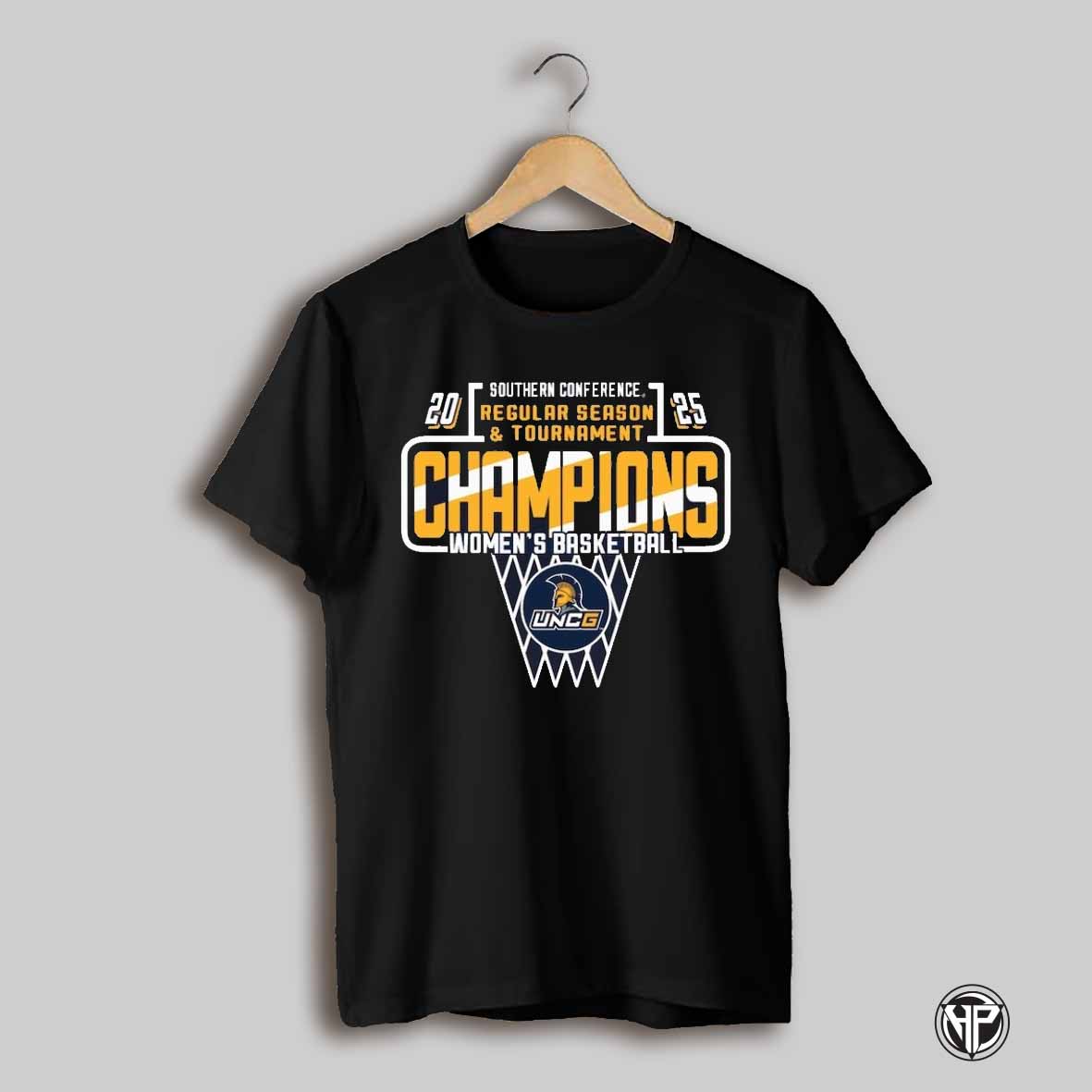 Spartans Unisex Navy 2025 Socon Womens Basketball Conference Tournament Champions T Shirt