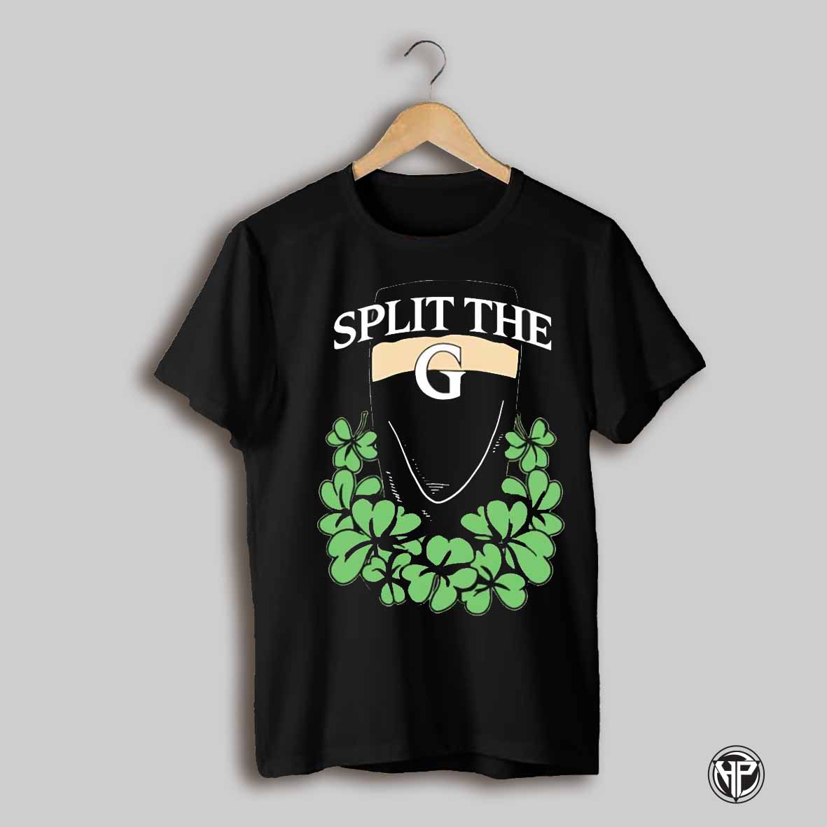 Split The G Shamrock St Patricks Day Shirt