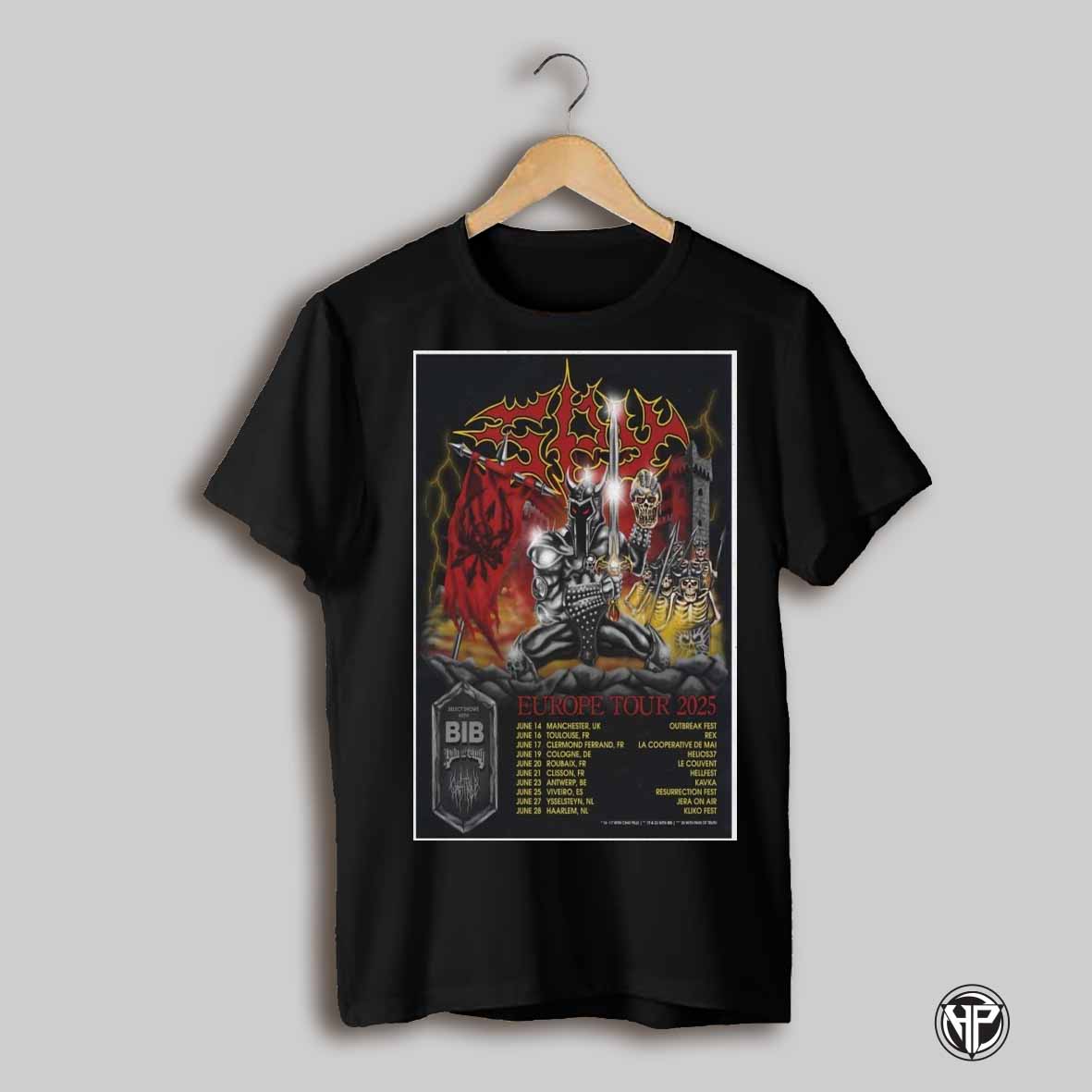 Spy Europe Tour 2025 Poster T Shirt