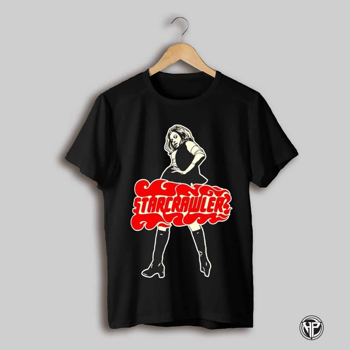 Starcrawler Vixen Girl Red Text Shirt