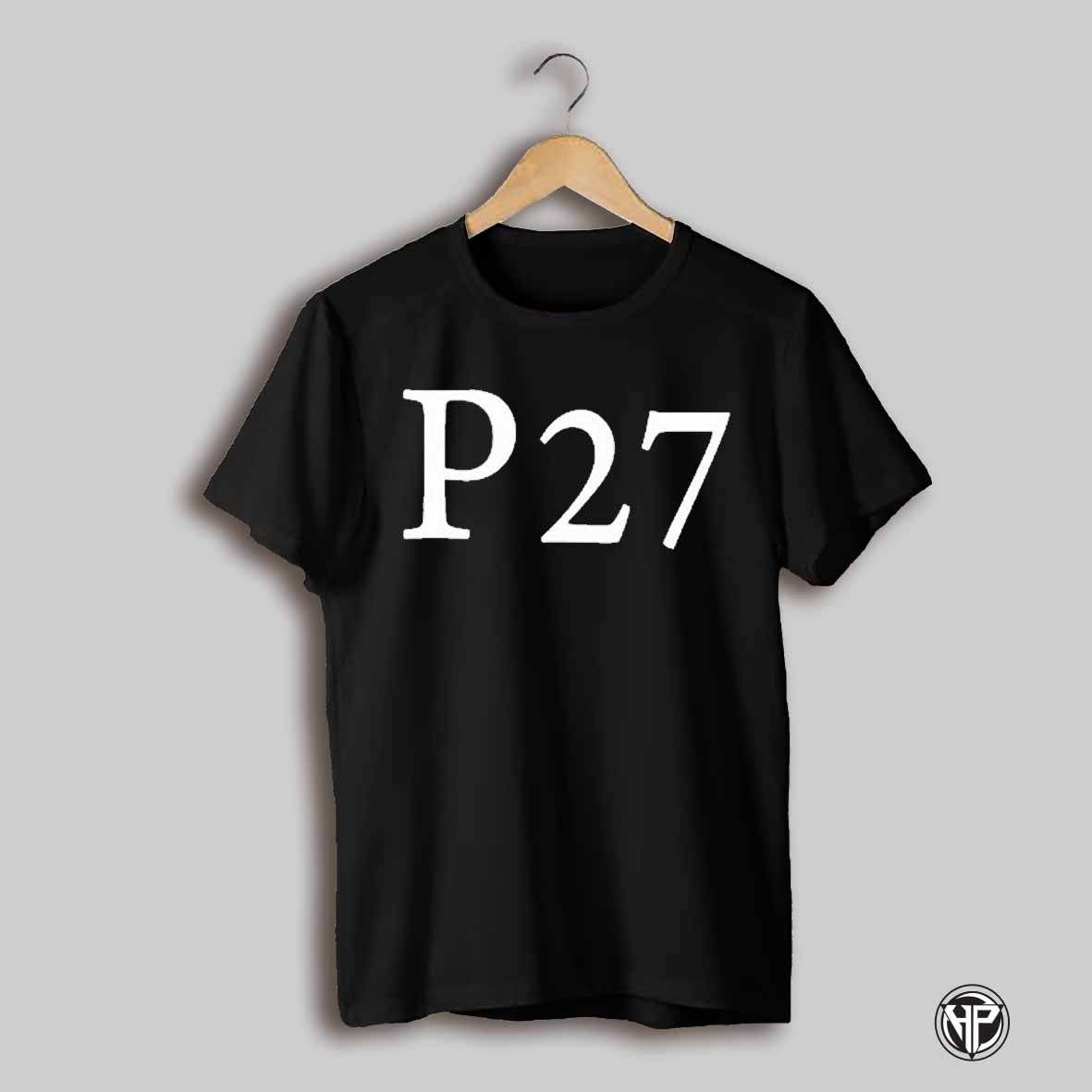 Stevis Dad Wearing P27 T Shirt
