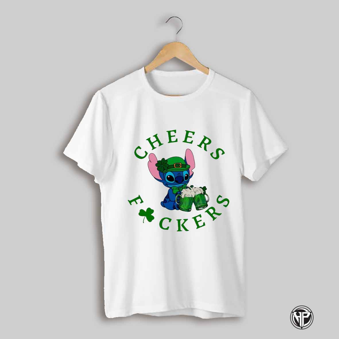 Stitch Cheers Fuckers Beers St Patricks Day Shirt