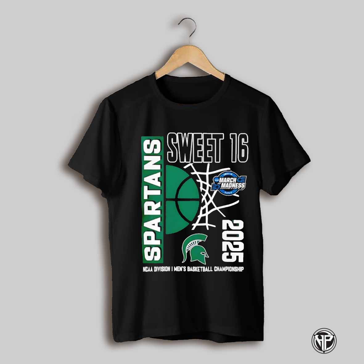 Sweet 16 March Madness 2025 Ncaa Mens Basketball Championship Michigan State Spartans Shirt