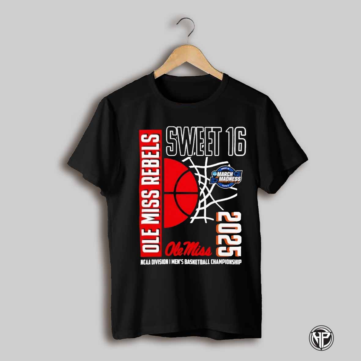 Sweet 16 March Madness 2025 Ncaa Mens Basketball Championship Ole Miss Rebels Shirt
