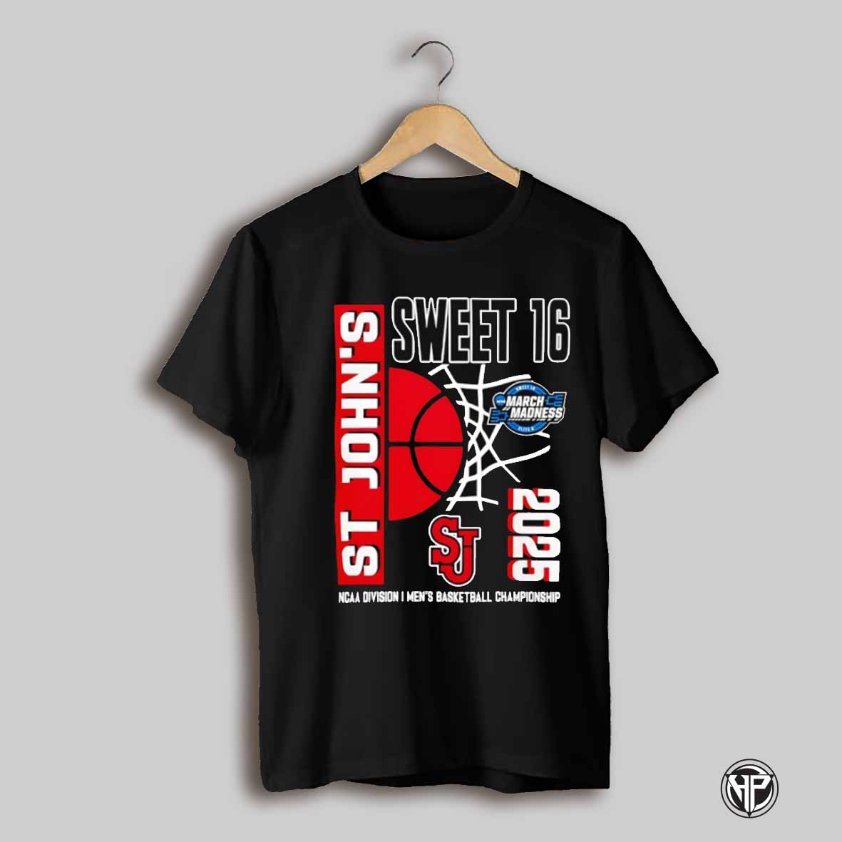 Sweet 16 March Madness 2025 Ncaa Mens Basketball Championship St Johns Red Storm Shirt
