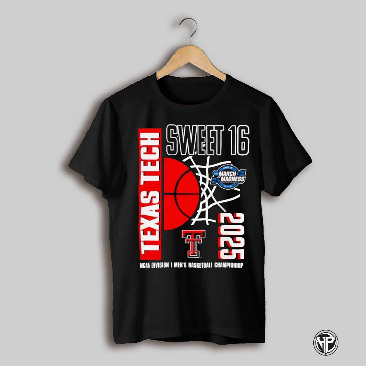 Sweet 16 March Madness 2025 Ncaa Mens Basketball Championship Texas Tech Red Raiders Shirt