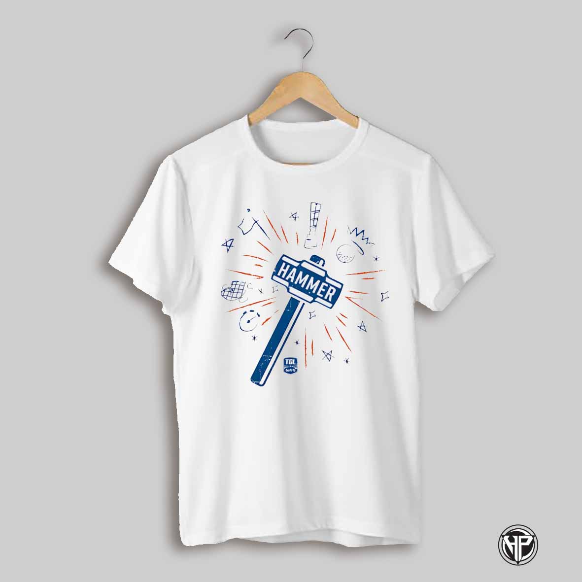 Tgl Golf League Hammer Sketch Shirt