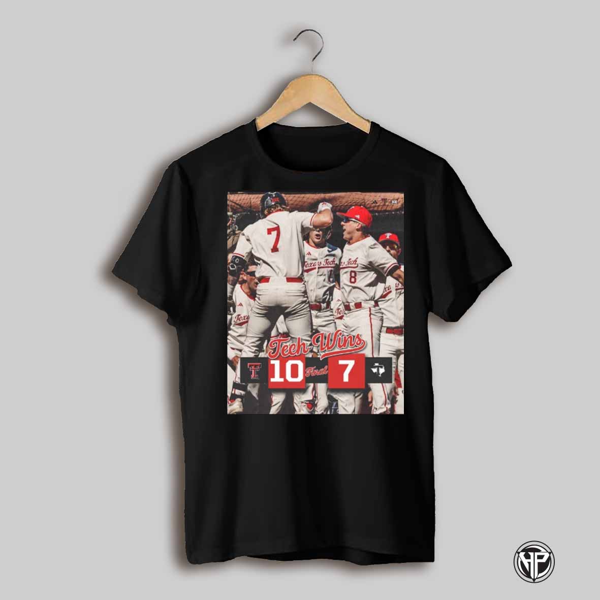 Tech Wins Texas Tech Red Raiders Vs Tarleton State Texans Baseball Final Score 10 7 March 25 2025 T Shirt