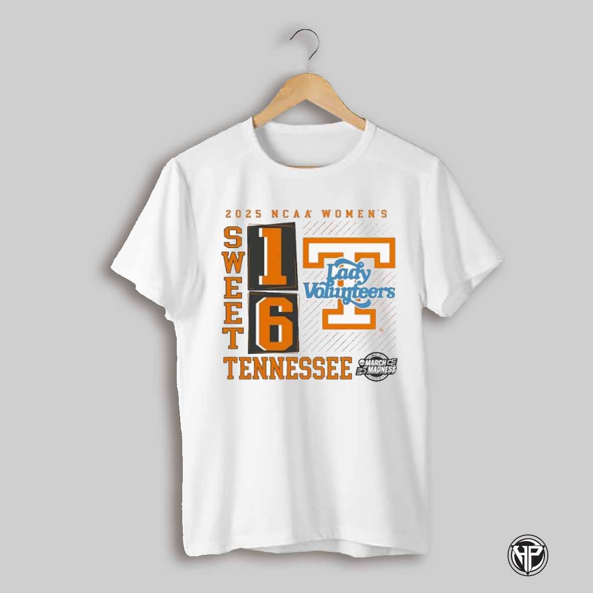 Tennessee Volunteers 2025 Lady Volunteers Ncaa Womens March Madness Sweet 16 T Shirts