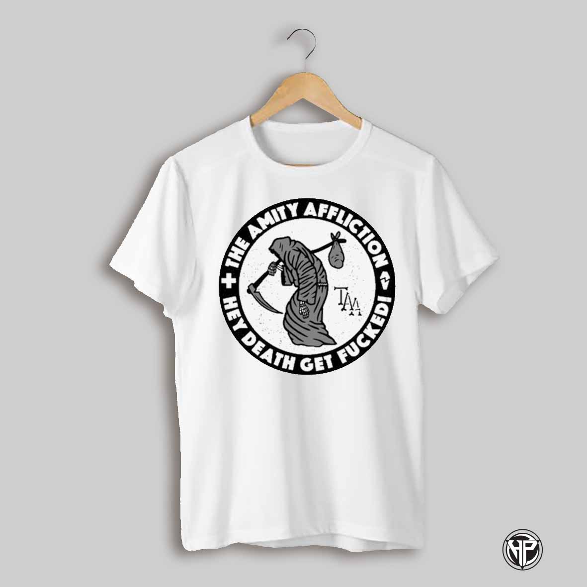 The Amity Affliction Hey Death Get Fucked Shirt