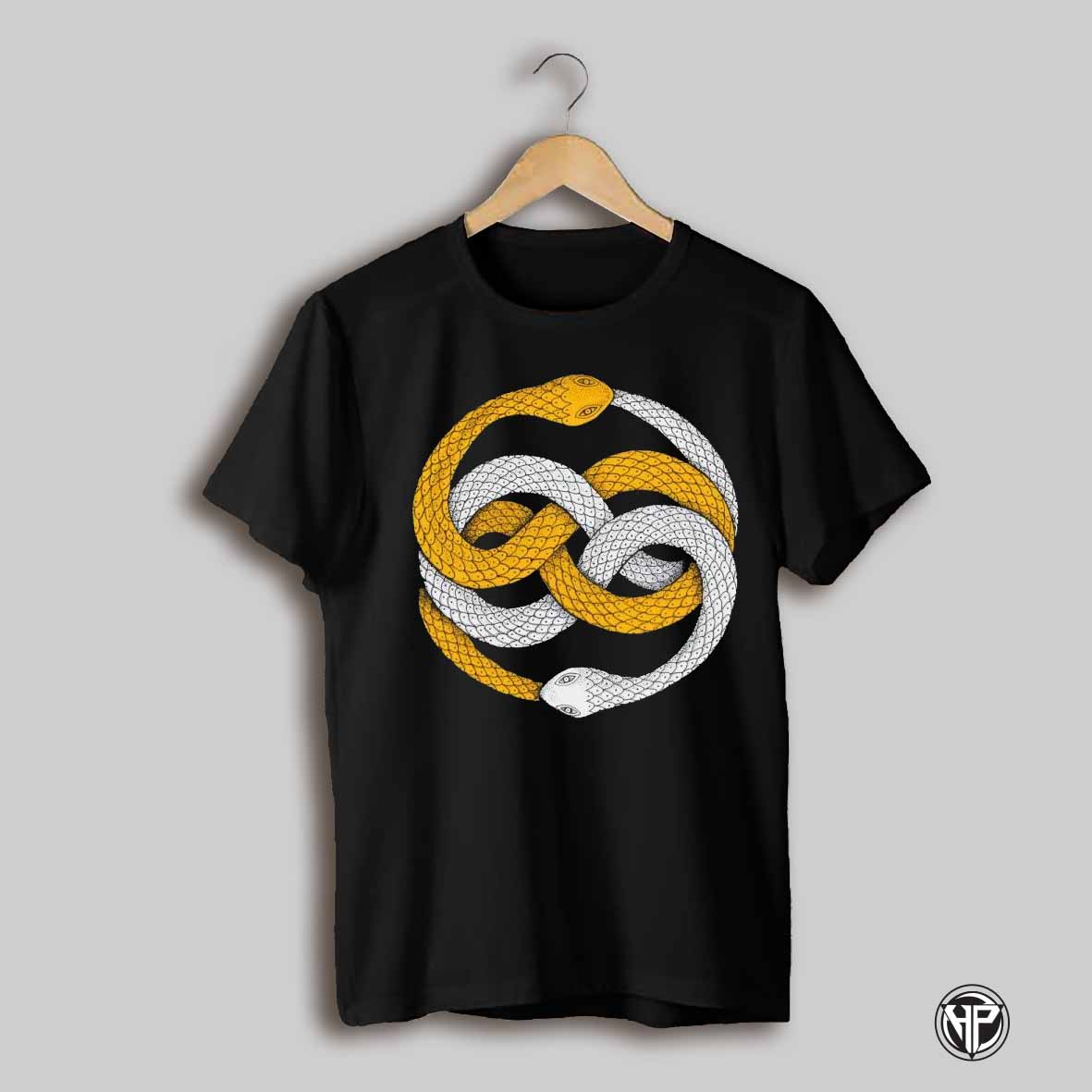 The Auryn Mysterious Snakes Coiled Around Each Other Shirt