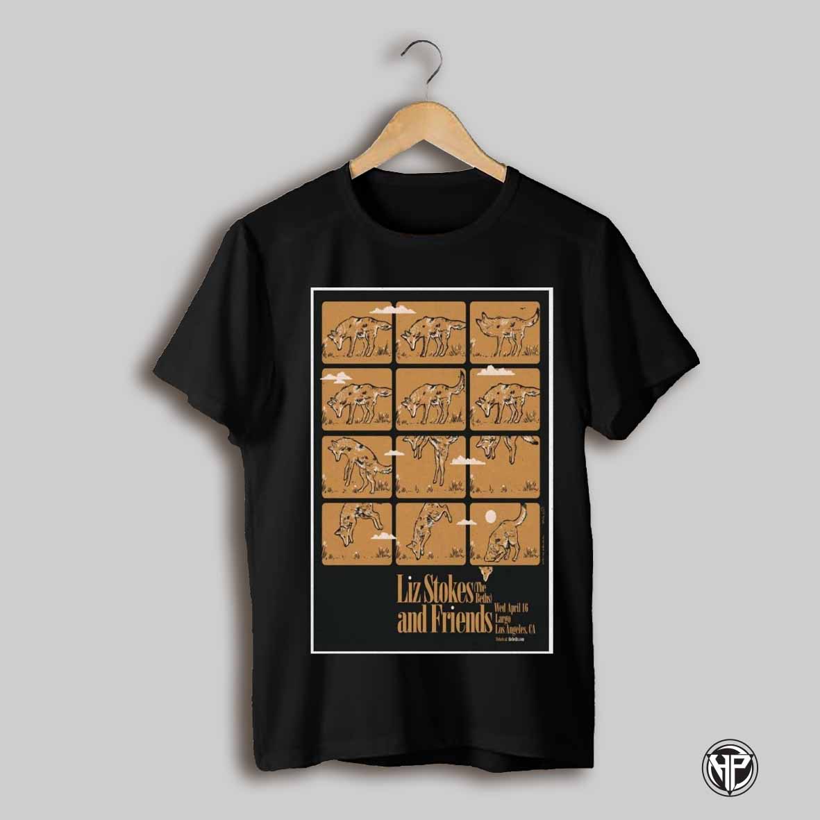 The Beths At Largo In Los Angeles Ca On April 16 2025 Concert Poster T Shirt