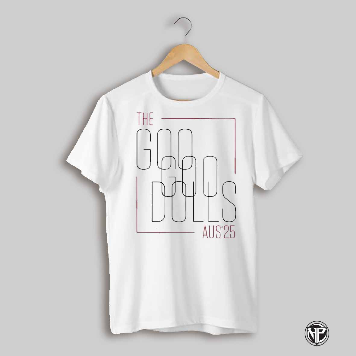 The Goo Goo Dolls Australian Tour 25 Bone Shirt