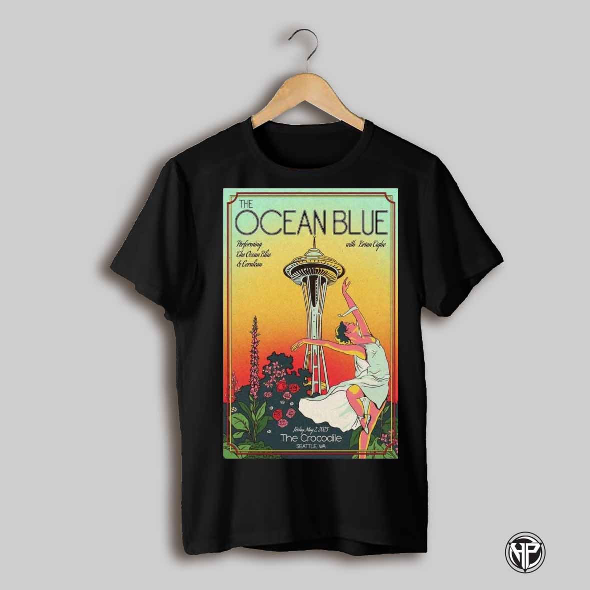 The Ocean Blue May 2 2025 The Crocodile Seattle Wa Concert Poste T Shirt