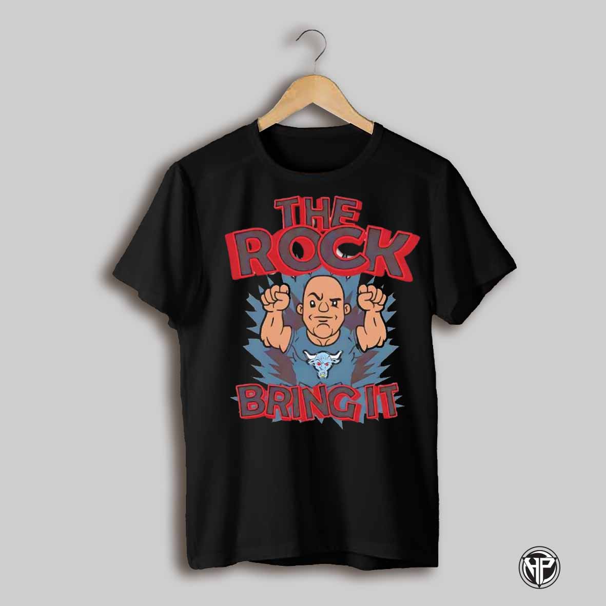 The Rock Buffalo Bring It Anime The Rock Shirt