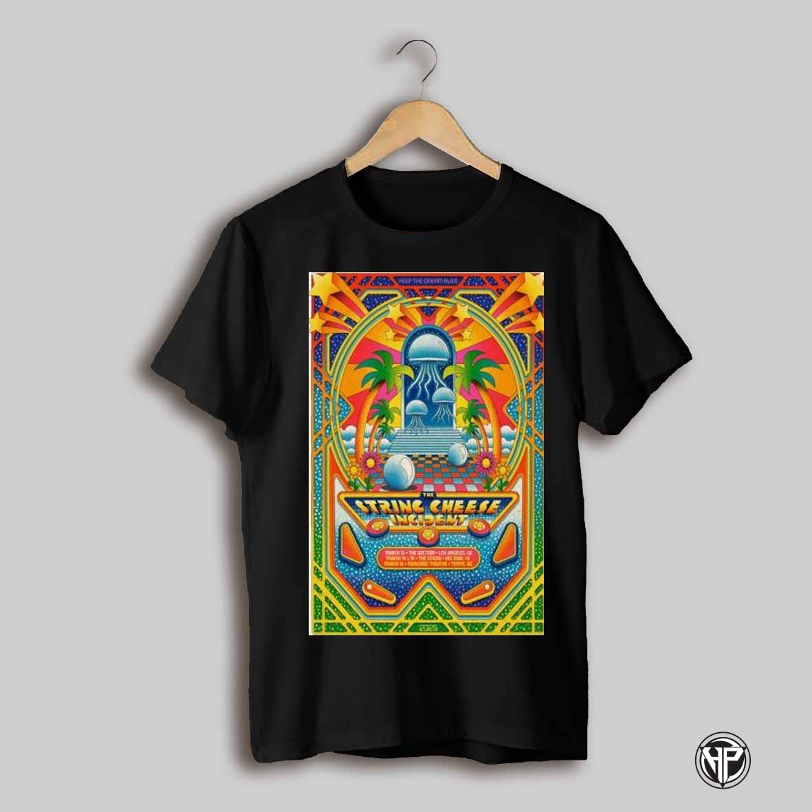The String Cheese Incident Tempe Az Mar 16 2025 T Shirts