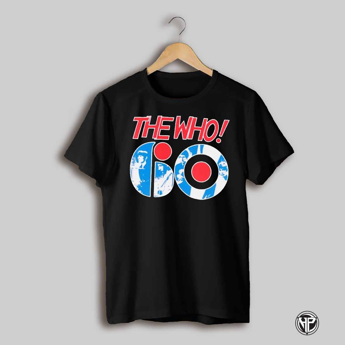 The Who 60th Logo 2025 T Shirts