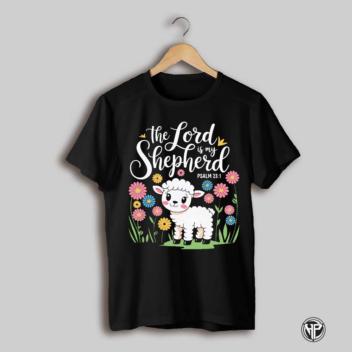The Lord Is My Shepard Flower Shirt