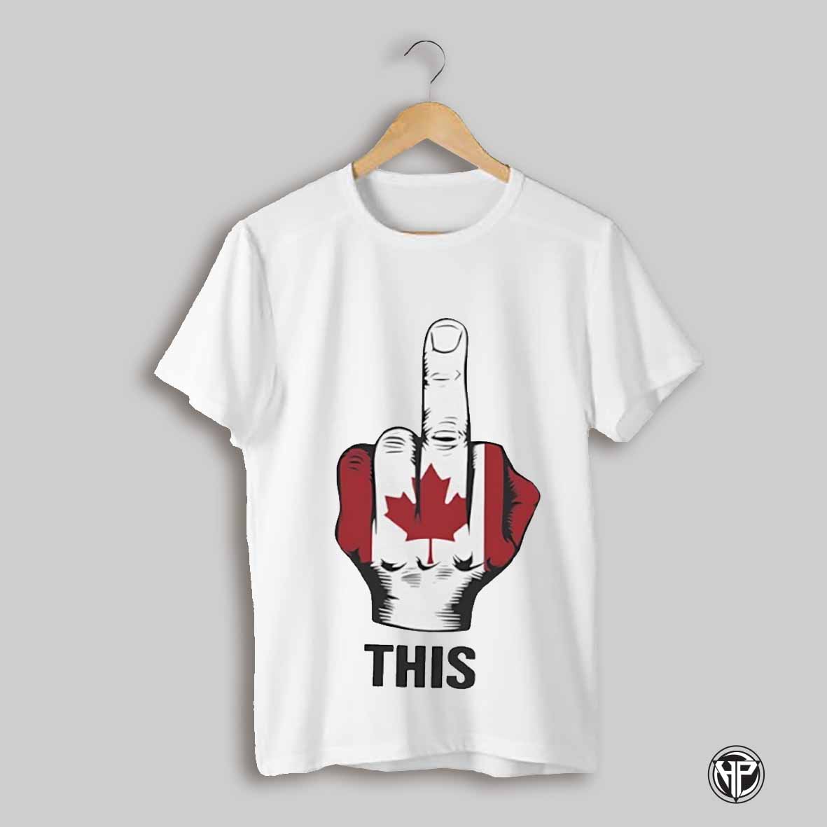 This Canada Middle Finger Shirt