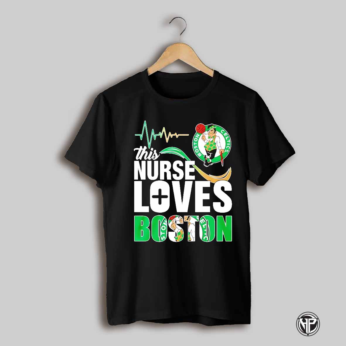 This Nurse Love Boston Celtics Shirt