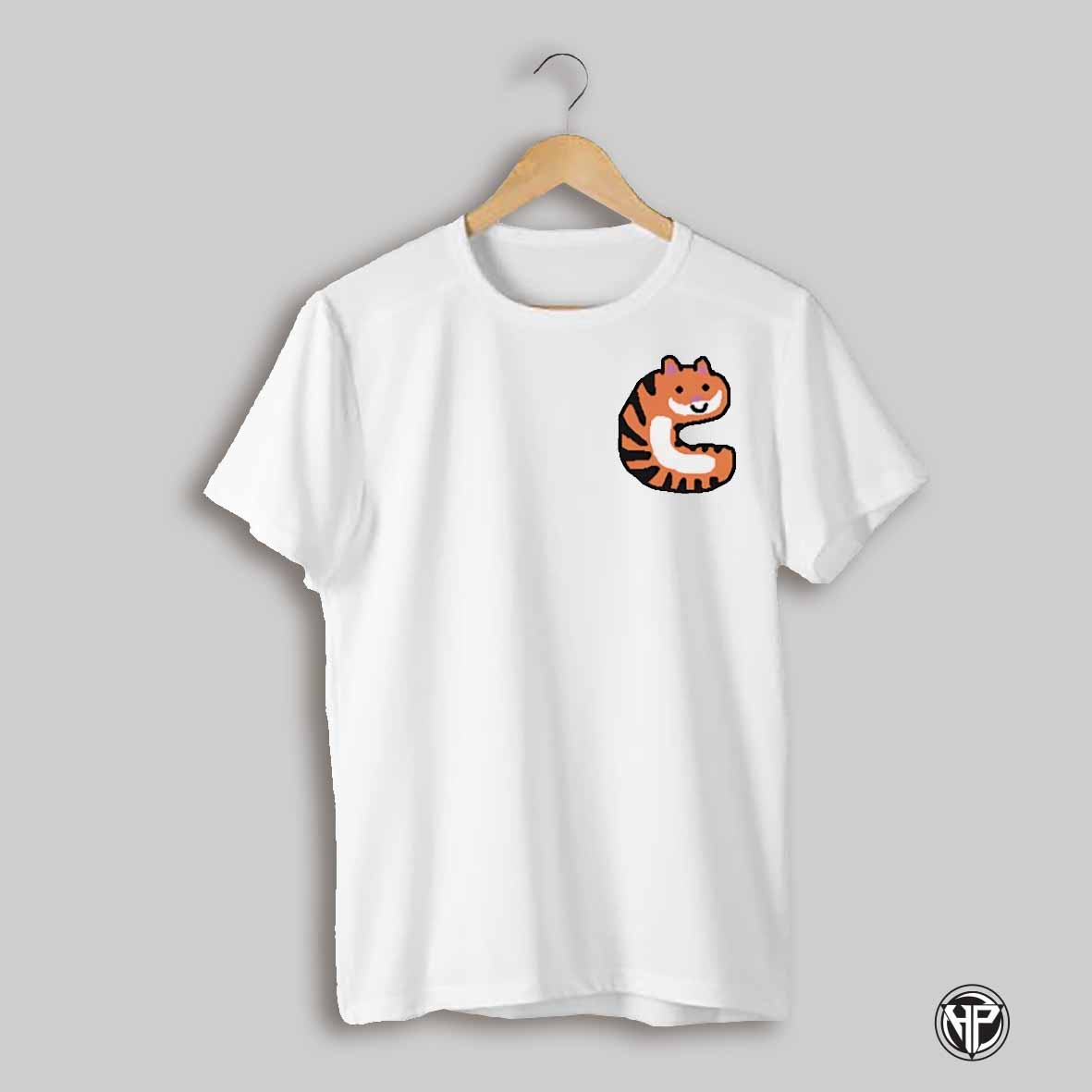 Tiger That Kinda Looks Like A C Basketball Paint Shirt