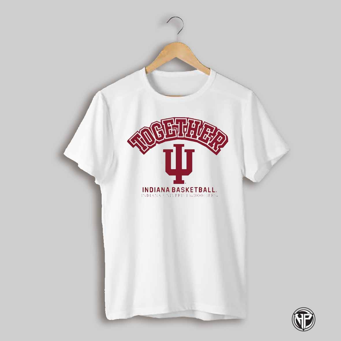 Together Indiana Hoosiers Basketball On Court Pregame Shirt